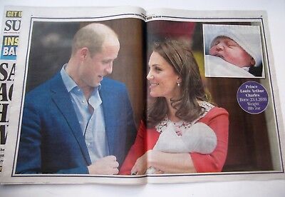 Prince William Kate Royal Baby #3 Photo Album UK newspaper April 29 2018 NEW
