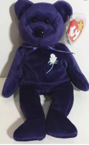 1st Charity Edition Rare Ty Princess Diana Beanie Baby  - Authenticated Listing