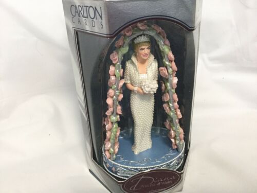 Carlton Cards Diana Princess of Wales Ornament Figure 1998 Heirloom