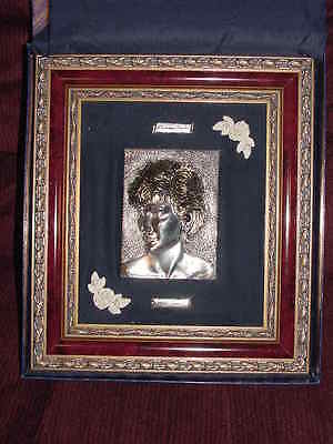 Princess Diana Cameo Sculpture 925 Hallmarked Silver Memorial Limited Edition IT