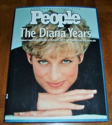 PRINCESS DIANA BOOK - THE DIANA YEARS - COMMEMORATIVE EDITION - PEOPLE WEEKLY