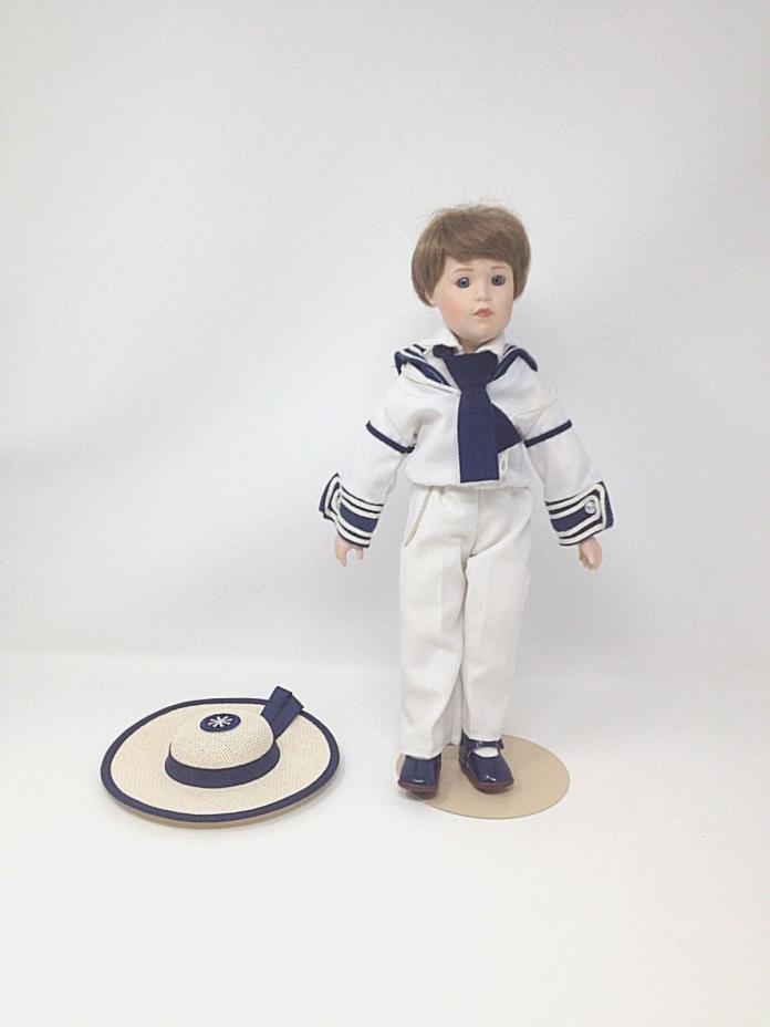 Vintage DANBURY MINT PRINCE WILLIAM Porcelain Collectible Doll Royal Wedding