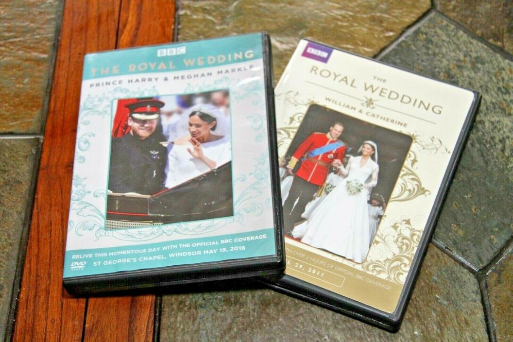 BBC The Royal Wedding DVD set William and Catherine Prince Harry and Meghan 2018
