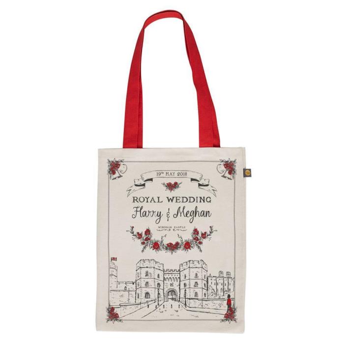 Royal Wedding (Harry and Meghan) Canvas ToteBag by Victoria Eggs Made in Britain