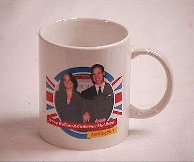 Prince William & Catherine Middleton Royal Wedding Tea Cup Coffee Mug Ceramic