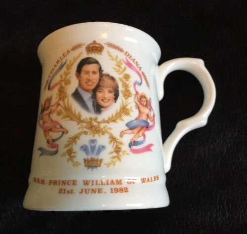 Princess Diana & Charles Birth of First Child HRH Prince William Coffee Tea Cup