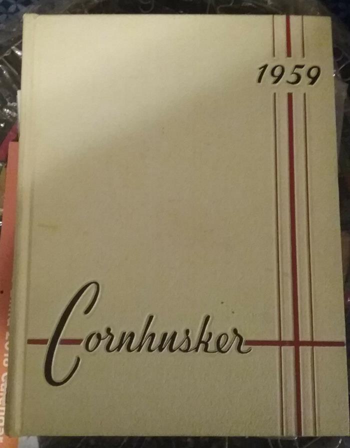 1959 University of Nebraska @ Lincoln Cornhuskers Yearbook annual