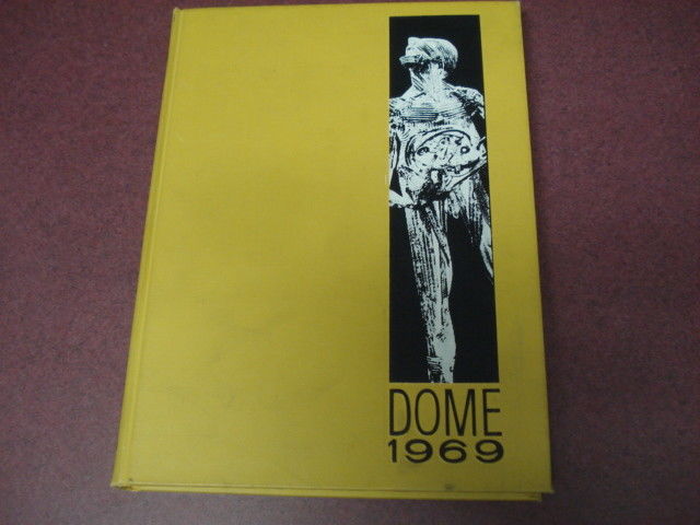 Notre Dame Yearbook Dome 1969 Austin Carr Lew Alcindor basketball football