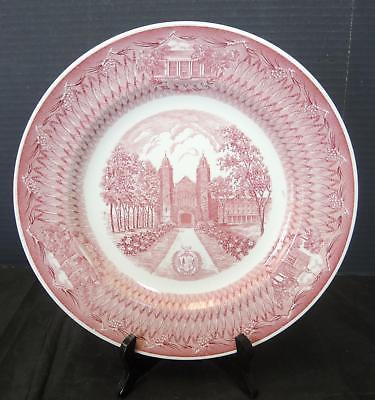 Vintage Wedgwood Plate * The Chapel Bates College