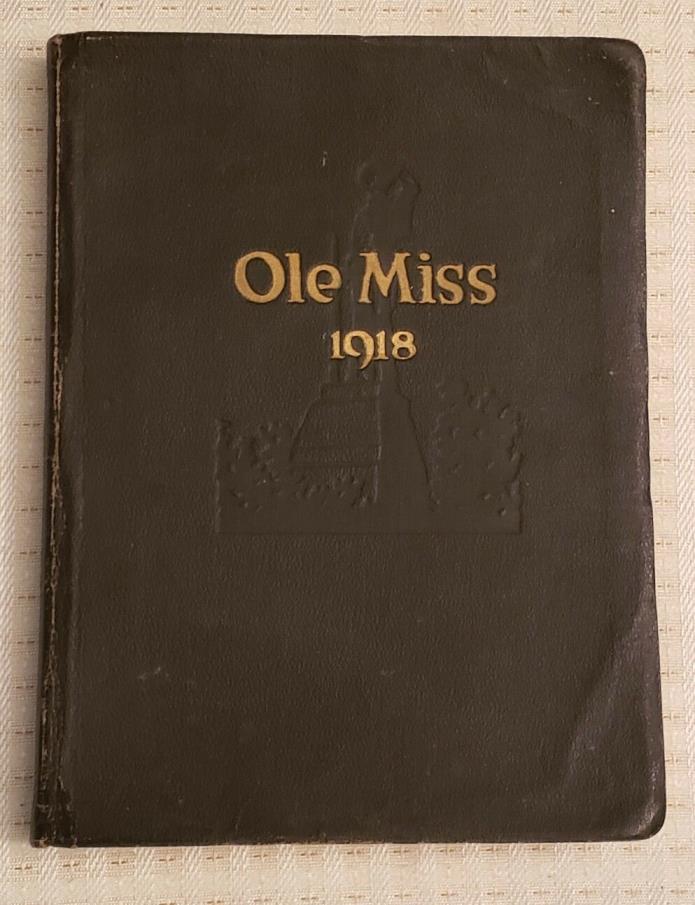 University of Mississippi Ole Miss 1918 Yearbook William Faulkner Illustrations