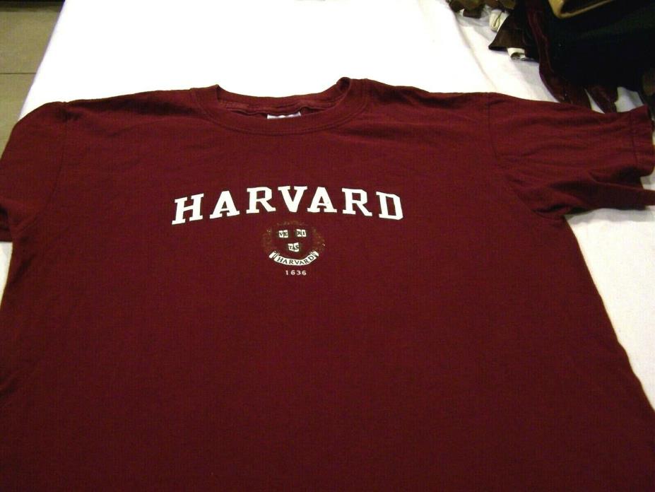 Harvard t-shirt, burgandy color, sz. Youth Large, 34