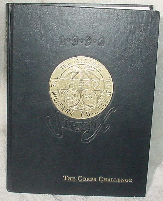 1996 The Citadel Sphinx Yearbook - The Military College of South Carolina