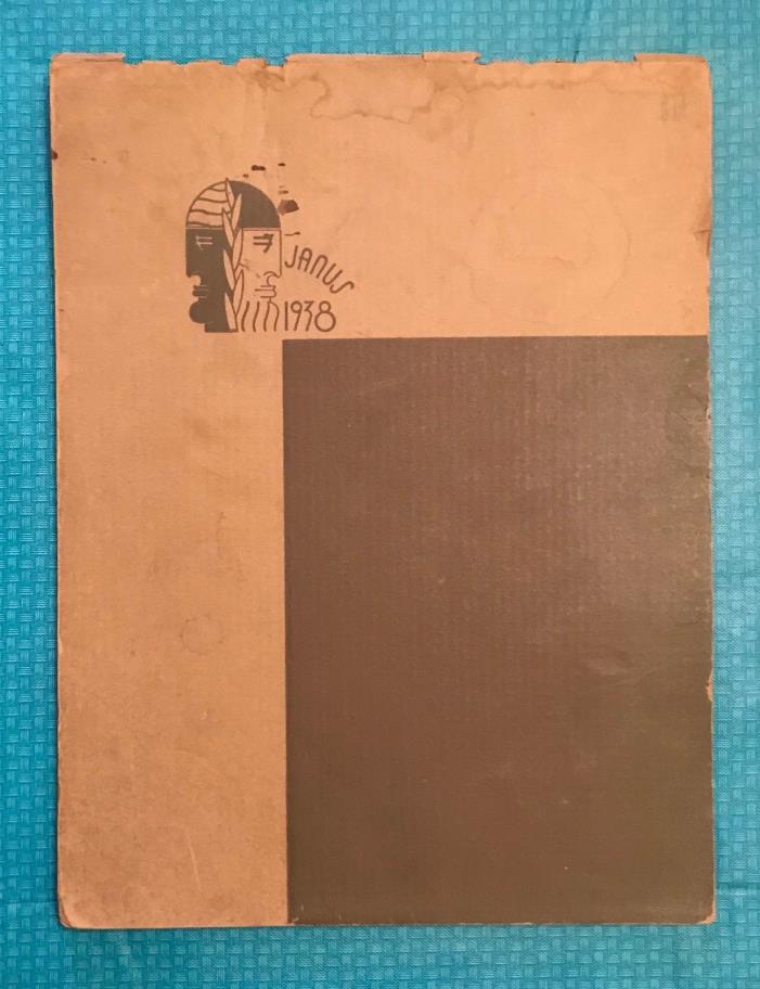 Cleveland School Of Art ianus Yearbook 1938 Rare