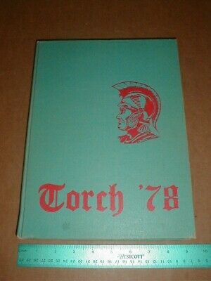 1978 Olympic High School Yearbook Charlotte NC North Carolina Torch Mecklenburg