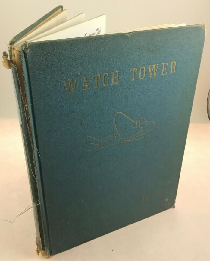 1945 Watchtower Rock Island High School Illinois Yearbook Journal Yearbook Il