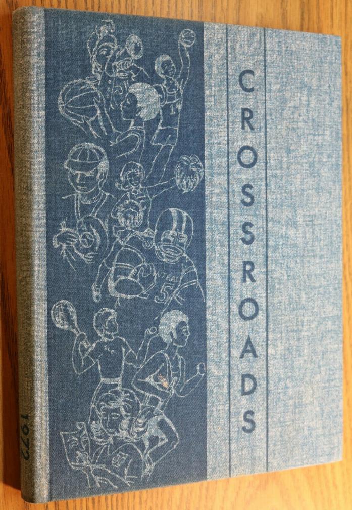 YEARBOOK - Jackson Central Merry High School TN - 1972 Crossroads Tennessee JCM