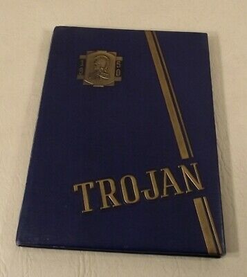 1950 1951 1952 1953 1954 Trojan Troy Ohio High School Yearbooks