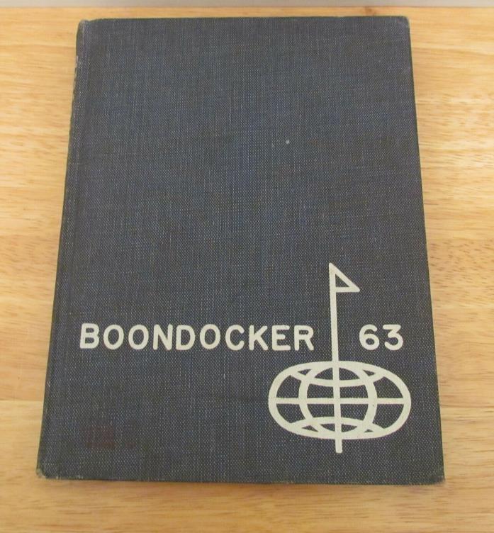 1963 Quantico High School Marine Corps Schools Boondocker Yearbook Volume XXVI