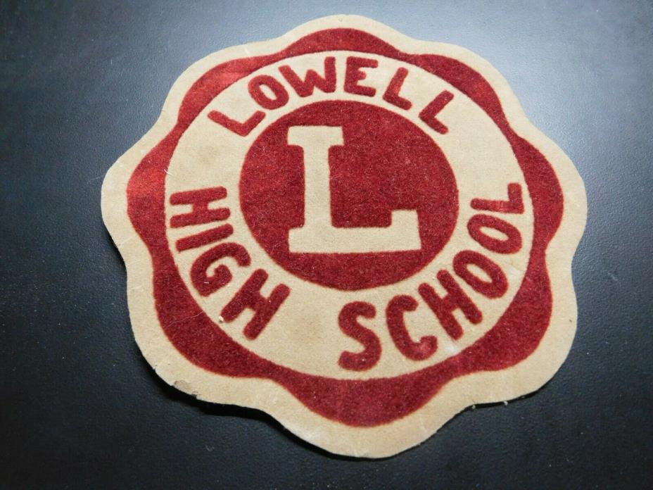 Lowell High School Vintage Jacket Patch