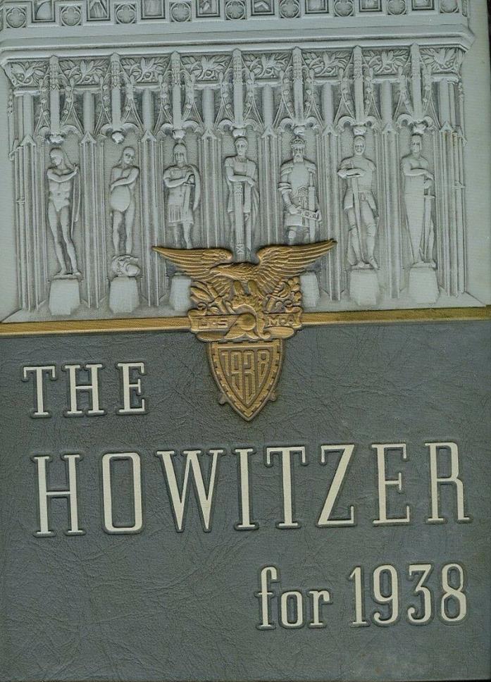 1938 West Point Military Academy Yearbook - Howitzer - New York