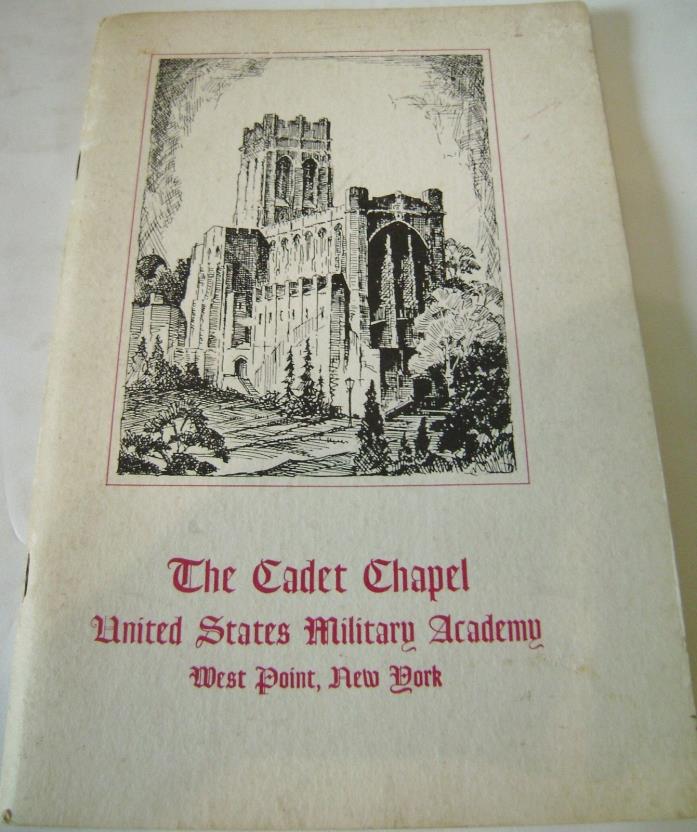 Cadet Chapel 1965 United States Military Academy West Point Book Photos 72 pages