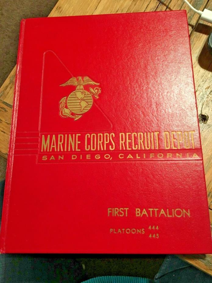 Marine Corps Recruit Depot First Battalion Platoons 444 & 445