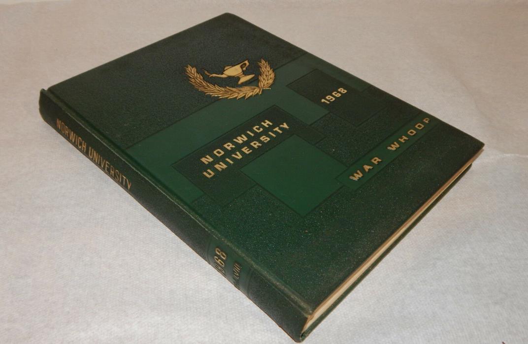 1968 Norwich University War Whoop Yearbook The Military College of Vermont