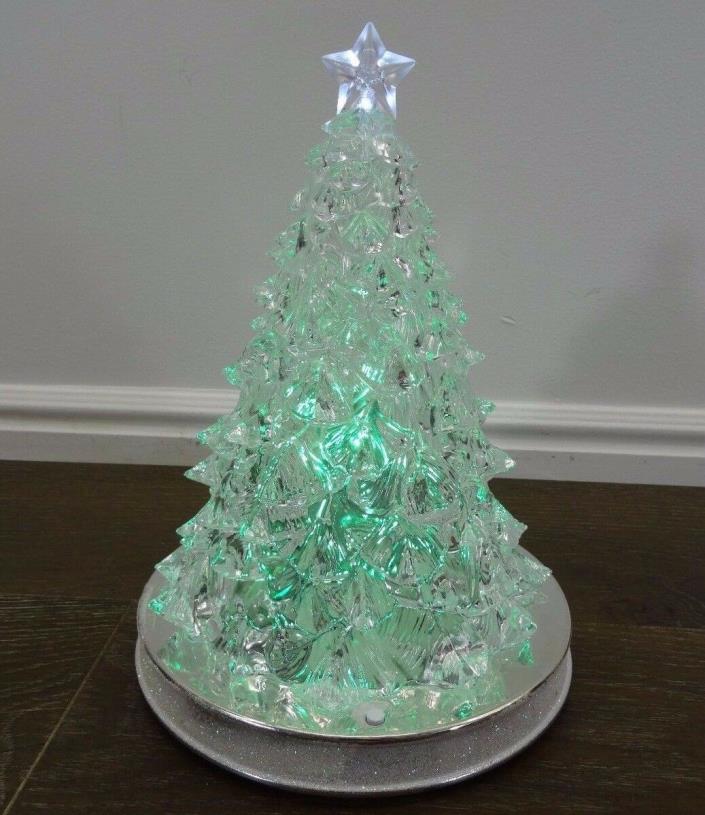 Continuous Color Changing Lighted Musical Christmas Tree
