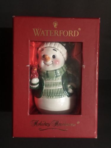 Waterford Holiday Heirloom Snowman Bell 2006