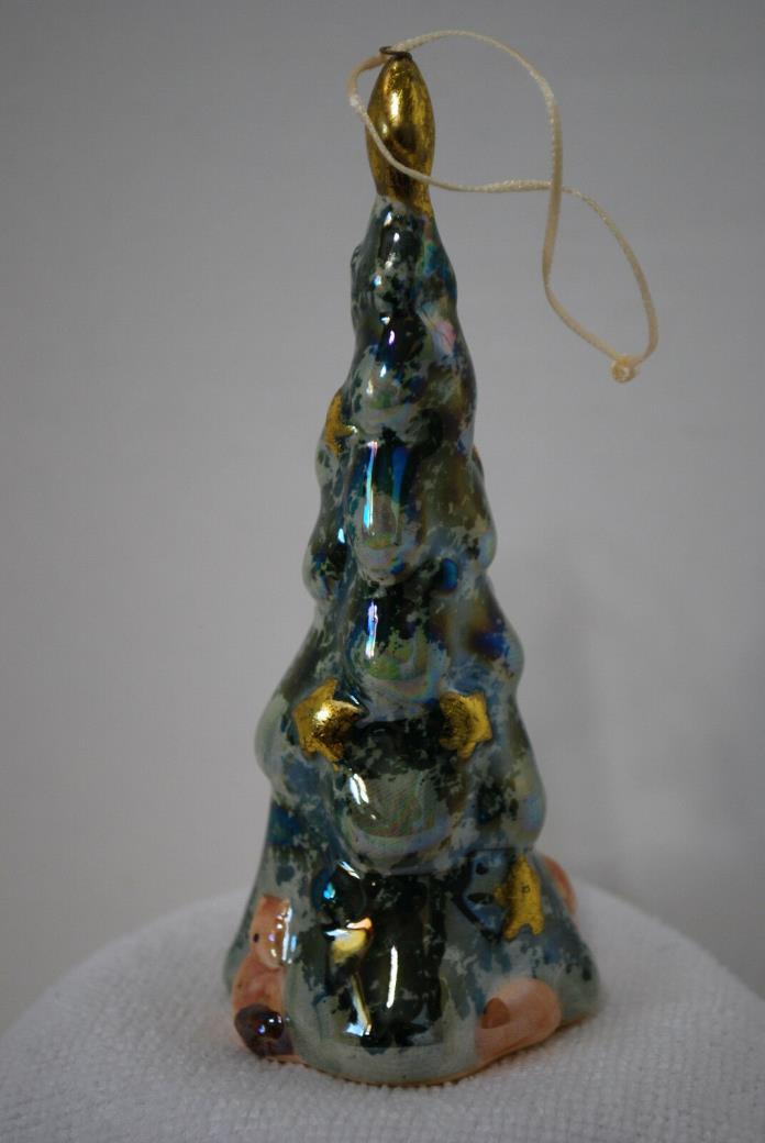 Christmas Tree Bell Ceramic 5