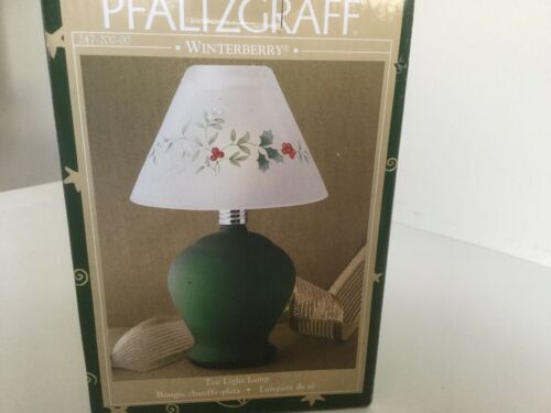 PFALTZGRAFF WINTERBERRY TEA LIGHT LAMP Small Size Tea Light Candle Holder