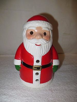 Midwest Importers Santa Claus Ceramic Tea Light Candle Holder - Christmas