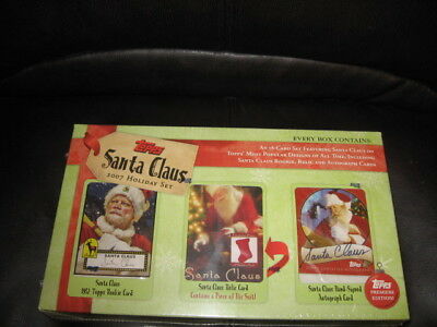 2007 Topps Santa Claus Holiday Set NIP