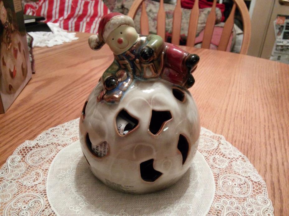 Westinghouse Scenterrific Fragrance Warmer Snowman w/ 3 NEW Disks Included