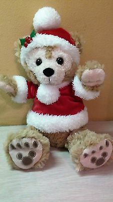 Authentic Rare Disney Hidden Mickey Mouse Duffy Santa Claus Outfit Plush 11