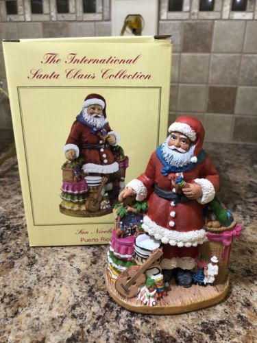 International Santa Claus San Nicolas Puerto Rico New In Box 2006 SC85