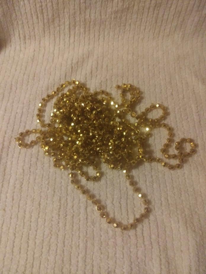 Gold Bead Garland 6 yards - CLEARANCE