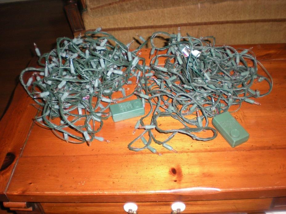 vintage christmas light set chasing multifunction lights