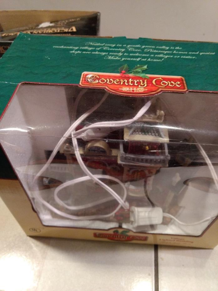 Dept. 56 Coventry Cove'Hook & Ladder No. 10 Fire House -  W/box and styrofoam