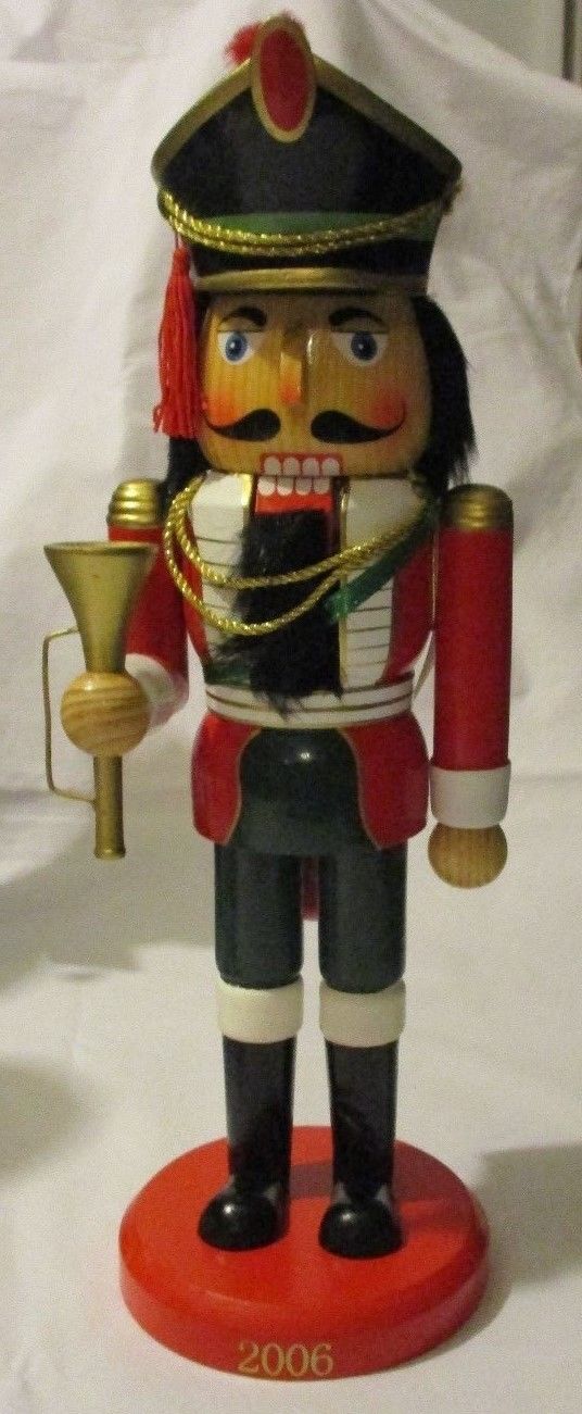 Vintage with Tags! Limited Edition Collectible 2006 Nutcracker with Trumpet