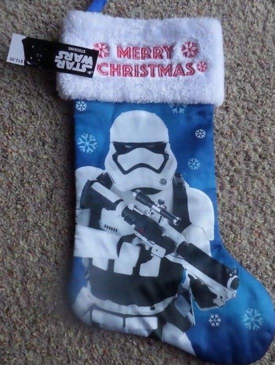 Disney Star Wars Storm Trooper Merry Christmas 18