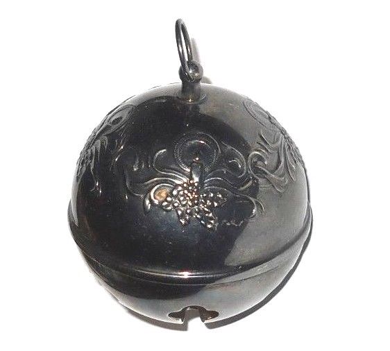 2000 Towle Silver Plate Sleigh Bell Ornament