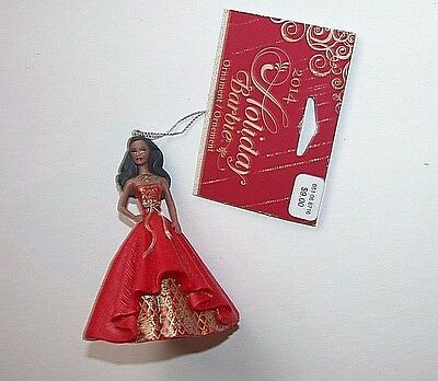Christmas Ornament Holiday Barbie Red Dress