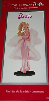 Barbie Xmas Barbie doll Ornament Pink and Pretty American Greetings decoration
