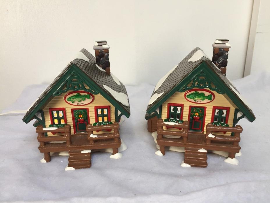 Dept 56 Fisherman's Nook Cabins