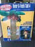 Gemmy 6' Airblown Inflatable Palm Tree W/ Coconuts Christmas Monkey Lights Party