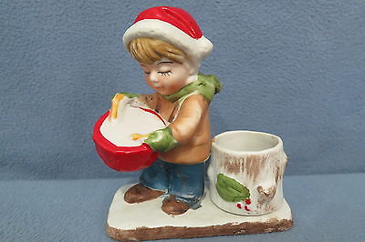 Verona Vergasi Comar Industries Drummer Boy Votive Candle Holder Figurine 1979