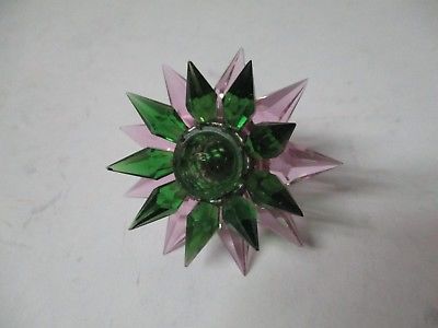 C-6 ILLUMIBRITE MATCHLESS STAR Xmas Light - Pink Green Green