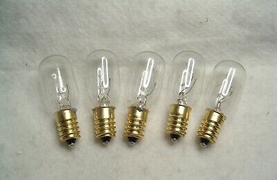 C7 120v 7watt Christmas Bubble Light Replacement Bulbs- long shank brass alloy