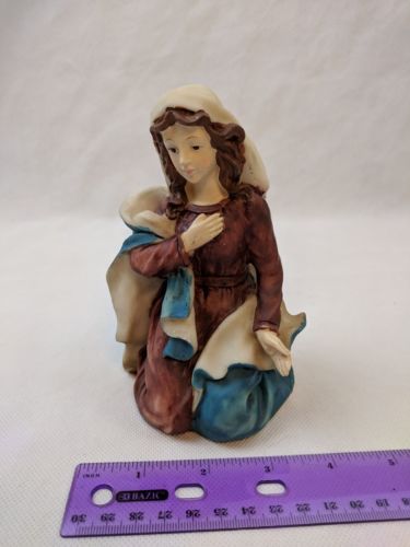 Christmas Nativity Virgin Mary Replacement Resin Figurine